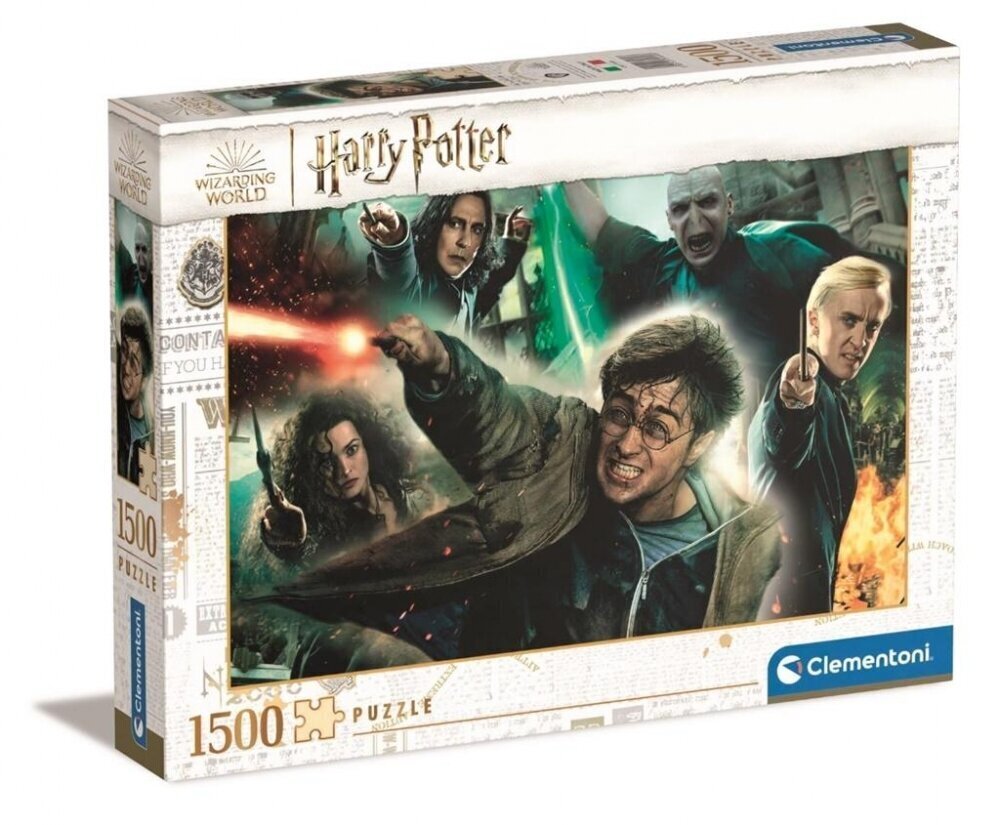 Dėlionė Clementoni Harry Potter, 1500 d. цена и информация | Dėlionės (puzzle) | pigu.lt