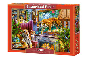 Dėlionė Puzzle Castorland "Tigers Comming to Life", 3000 det. kaina ir informacija | Dėlionės (puzzle) | pigu.lt