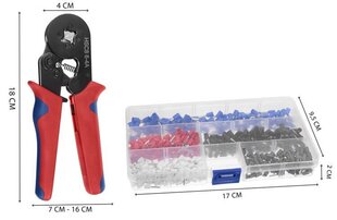 Клещи для обжима наконечников - комплект Бигстрэн цена и информация | Механические инструменты | pigu.lt
