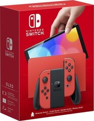 Nintendo Switch OLED konsolė - Mario Red Edition kaina ir informacija | Žaidimų konsolės | pigu.lt