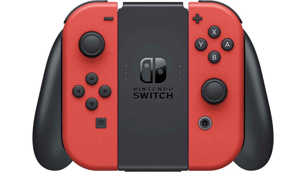 Nintendo Switch OLED konsolė - Mario Red Edition kaina ir informacija | Žaidimų konsolės | pigu.lt