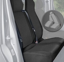 Чехол на два передних сиденья Renault Trafic III 2014+ Kegel-Blazusiak 5-1609-194-4013 цена и информация | Автомобильные чехлы, аксессуары | pigu.lt