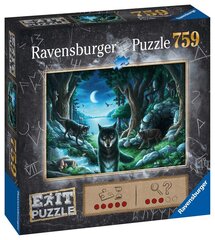 Пазл Ravensburger Exit Wolf Stories, 15028, 759 д. цена и информация | Пазлы | pigu.lt