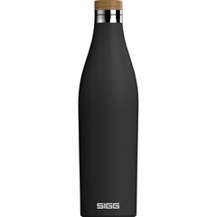 Gertuvė Sigg Meridian Black, 700 ml цена и информация | Фляги для воды | pigu.lt