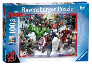 Dėlionė Ravensburger Avengers XXL, 10771, 100 d. kaina ir informacija | Dėlionės (puzzle) | pigu.lt