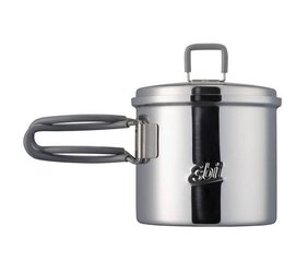 Turistinis puodas Esbit Stainless Steel, pilkas, 625 ml kaina ir informacija | Turistiniai katiliukai, indai, įrankiai | pigu.lt