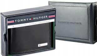 Tommy Hilfiger vyriška odinė piniginė цена и информация | Мужские кошельки | pigu.lt