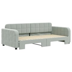 Sofa-lova , 90x190 cm, pilka kaina ir informacija | Lovos | pigu.lt