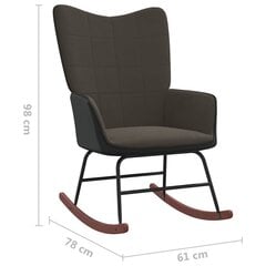 Supama kėdė, šviesiai pilkos spalvos, aksomas ir PVC kaina ir informacija | Svetainės foteliai | pigu.lt