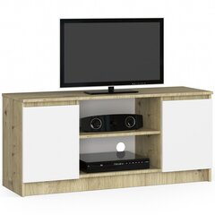 TV staliukas NORE CLP 120, rudas/baltas kaina ir informacija | TV staliukai | pigu.lt