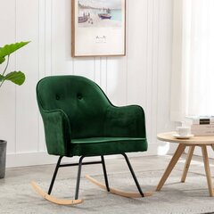Supama kėdė, žalia цена и информация | Кресла в гостиную | pigu.lt