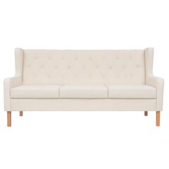 Trivietė sofa, rusva kaina ir informacija | Sofos | pigu.lt