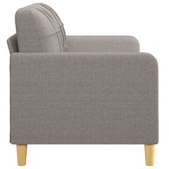 Dvivietė sofa , 140cm, ruda/pilka kaina ir informacija | Sofos | pigu.lt