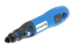Hogert akumuliatorinis graveris šlifuoklis su greičio valdymu 3,6 V 600 mA - HT2E106 kaina ir informacija | Mechaniniai įrankiai | pigu.lt