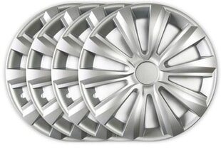 4× Jestic Hubcap 16 colių ratlankiai kaina ir informacija | Ratų gaubtai | pigu.lt