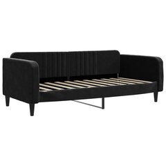 Sofa-lova , 90x190 cm, juoda kaina ir informacija | Lovos | pigu.lt