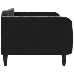 Sofa-lova , 90x190 cm, juoda kaina ir informacija | Lovos | pigu.lt