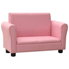 Vaikiška sofa su taburete, rožinė цена и информация | Диваны | pigu.lt