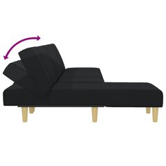 Sofa-lova , juoda kaina ir informacija | Sofos | pigu.lt