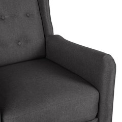 Masažinis krėslas , pilkas kaina ir informacija | Svetainės foteliai | pigu.lt