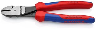 Šoniniai pjaustytuvai 200 mm comfort rankena, Knipex kaina ir informacija | Mechaniniai įrankiai | pigu.lt