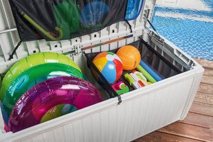 Ящик для хранения Pool Storage Box 511L, белый цена и информация | Ящики для инструментов, держатели | pigu.lt