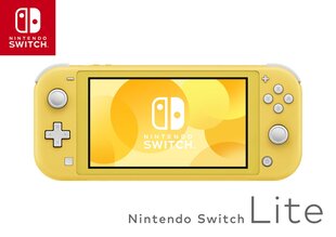 Nintendo Switch Lite, 32 ГБ, желтого цвета цена и информация | Игровые приставки | pigu.lt