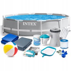 Baseinas Intex 305x76, su filtru, pompa, termometru ir aksesuarais kaina ir informacija | Baseinai | pigu.lt