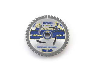 Pjovimo diskas Irwin Weldtec 160x20(16)x40T 2,4 mm ATB kaina ir informacija | Mechaniniai įrankiai | pigu.lt