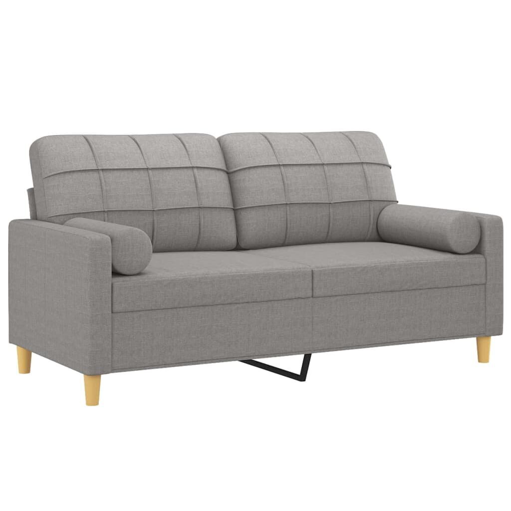 Dvivietė sofa , pilka цена и информация | Sofos | pigu.lt