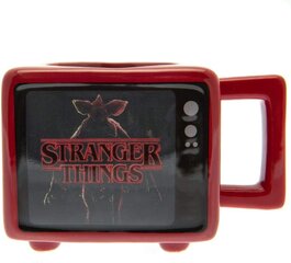 Stranger Things - I Survived TV Shaped Heat Changing Mug kaina ir informacija | Žaidėjų atributika | pigu.lt