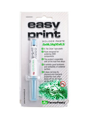 Litavimo pasta Easy Print Sn96.5 Ag3 Cu0.5 1.4ml kaina ir informacija | Mechaniniai įrankiai | pigu.lt