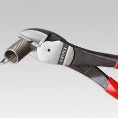 Šoniniai pjaustytuvai galios 180 mm comfort rankena, Knipex kaina ir informacija | Mechaniniai įrankiai | pigu.lt