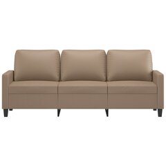 Trivietė sofa , ruda kaina ir informacija | Sofos | pigu.lt