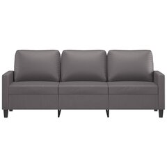 Trivietė sofa , pilka kaina ir informacija | Sofos | pigu.lt