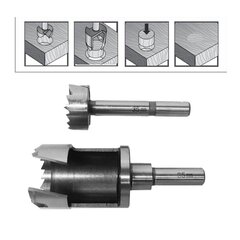 Frezų rinkinys Awtools AW40330, 2 vnt. kaina ir informacija | Mechaniniai įrankiai | pigu.lt