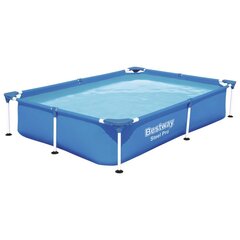 Baseinas Bestway Steel Pro, 221x150x43cm, be filtro цена и информация | Бассейны | pigu.lt