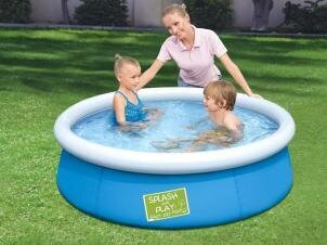 Baseinas Bestway Fast Set Splash &amp; Play 152x38 cm, be filtro kaina ir informacija | Baseinai | pigu.lt