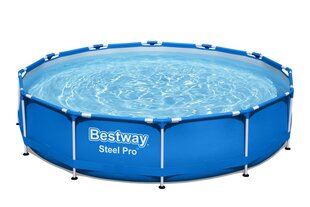 Karkasinis baseinas Bestway Steel Pro 366x76 cm, be filtro kaina ir informacija | Baseinai | pigu.lt