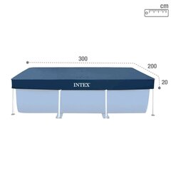 Baseino danga Intex, 300x20x200cm kaina ir informacija | Baseinų priedai | pigu.lt