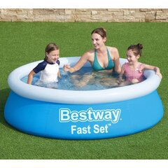 Pripučiamas baseinas Bestway Fast Set, 183x51cm, be filtro цена и информация | Бассейны | pigu.lt