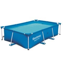 Baseinas su plieno rėmu Bestway Steel Pro, 259x170x61cm, be filtro цена и информация | Бассейны | pigu.lt