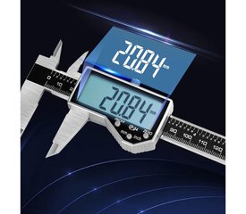Skaitmeninis elektroninis matuoklis su LCD ekranu 150mm ENGINDOT aliuminis DC04 kaina ir informacija | Mechaniniai įrankiai | pigu.lt