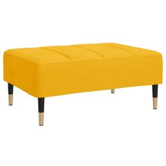 Dvivietė sofa-lova su pakoja , geltona kaina ir informacija | Sofos | pigu.lt