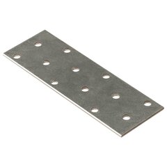 Perforuotos plokštės , 120x40mm, plienas 2mm цена и информация | Крепежные изделия | pigu.lt