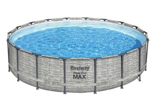 Karkasinis baseinas Bestway Steel Pro Max 549x122 cm, su filtru kaina ir informacija | Baseinai | pigu.lt