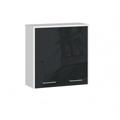 Шкафчик для ванной комнаты навесной NORE Fin 1549, белый/серый цена и информация | Шкафчики для ванной | pigu.lt