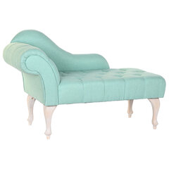 Chaise poilsio sofa DKD Home Decor Poliesteris Kaučiukmedžio mediena (119 x 55 x 77 cm) kaina ir informacija | Svetainės foteliai | pigu.lt