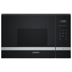 Встраиваемая микроволновая печь Siemens AG BF525LMS0 20 L 1270W Чёрный цена и информация | Микроволновые печи | pigu.lt