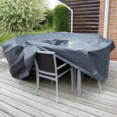 Чехол для прямоугольного садового стола Nature Nature, 170x130x70 см цена и информация | Зонты, маркизы, стойки | pigu.lt